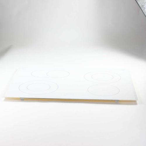Whirlpool Part# W10297305 Main Glass Cooktop (OEM) White