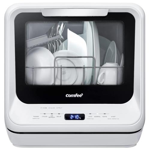 Midea CDC17P0AWB Comfee' Countertop Dishwasher