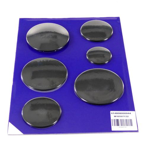 Maytag Cooktop Burner Cap Kit (Black) MGC9536DS00