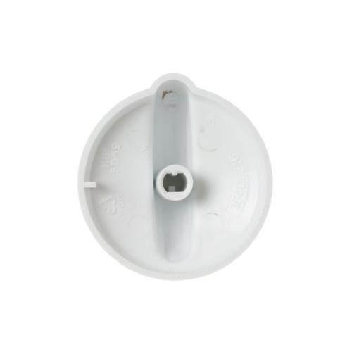 GE Part# WB03T10235 Burner Control Knob (OEM) White