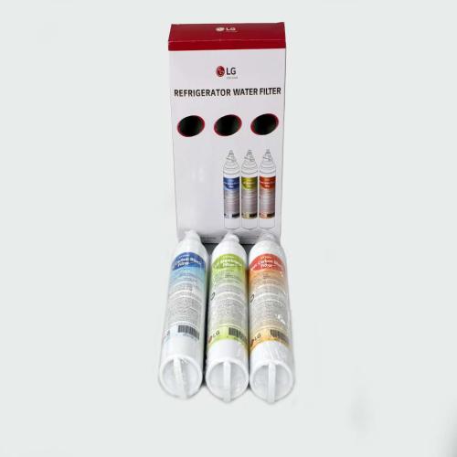 LG Part# ADQ73753313 Water Filter Assembly - Genuine (OEM) 3 Pack