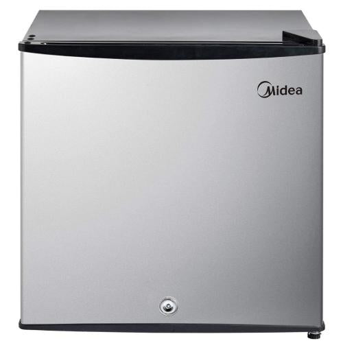 Midea MRU01M3ASL 1.1 Cu. Ft. Compact Single Door Freezer - Stainless Steel Look