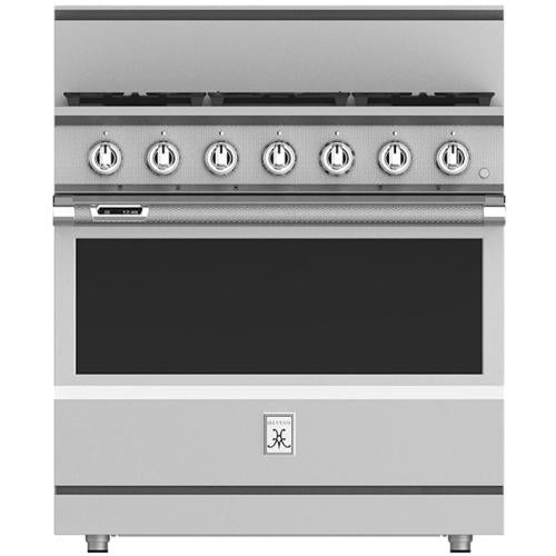 Hestan KRDS365NG Range, Smart, 5 Burner, Dual Fuel, 36-Inch - Ng - Stainless