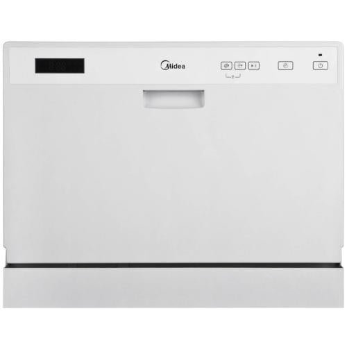 Midea MDC3602FSS3A Compact 6-Place Setting Dishwasher, Stainless Steel