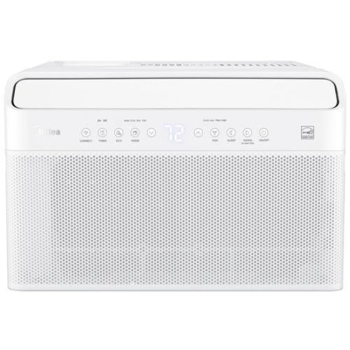 Midea MAW12V1QWTS 12,000 BTU U-Shaped Window Air Conditioner - Silver