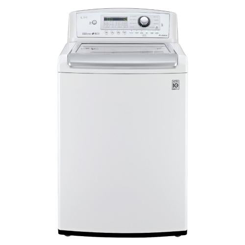 LG WT5270CW 27 Inch 4.9 cu. ft. Top Load Washer with 8 Wash Programs, 1,100 RPM, TurboWash, Speed Wash, StainCare, SmartDiagnosis, Auto Suds Removal and ENERGY STAR Certification