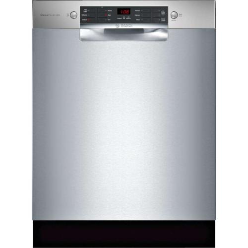 Bosch SGE68X55UC/51 800 Series Dishwasher 24'' Stainless Steel