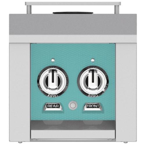 Hestan AGB122LPTQ Double Side Burner, Built-In, 12-Inch - Lp - Turquoise