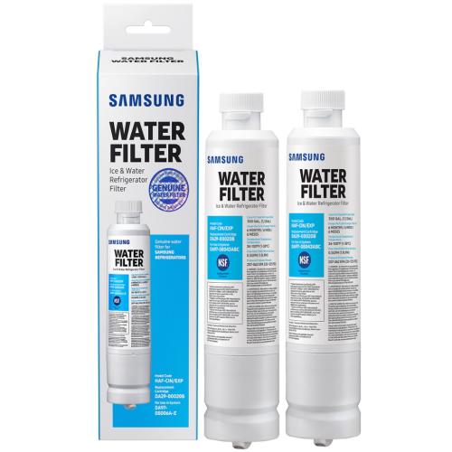 Samsung Part# HAF-CIN-2P/EXP Water Filter (2 Pack) - Genuine OEM