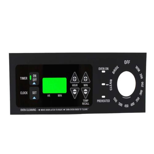 GE Part# WB27T10123 Faceplate Graphics Assembly (OEM)