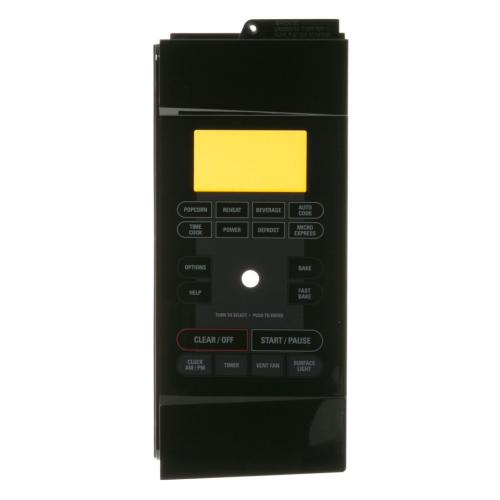 GE Part# WB07X10779 Control Panel Assembly (OEM) Black