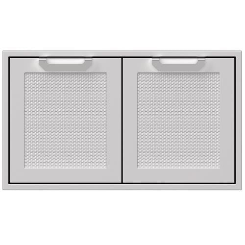 Hestan AGSD36FAB Double Storage Doors, Marquise, 36-Inch (Fabricated)