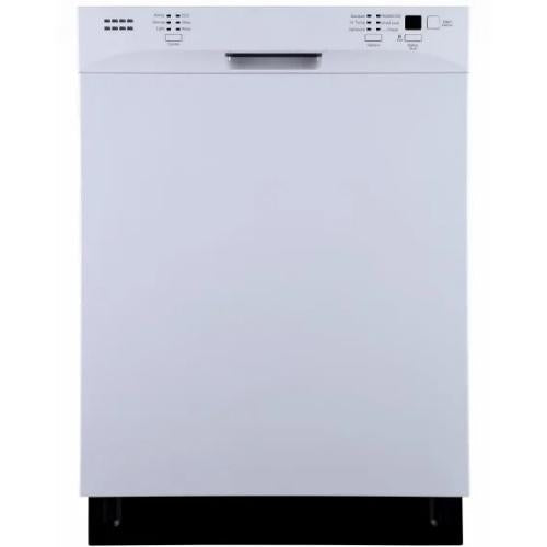 Midea SDW2FCMW Seasons 24 In. Front Control Dishwasher Wh