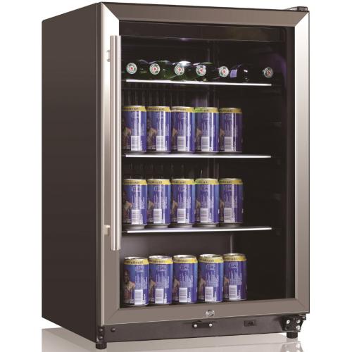 Midea WHS169SE 138 Cans Beverage Wine Cooler