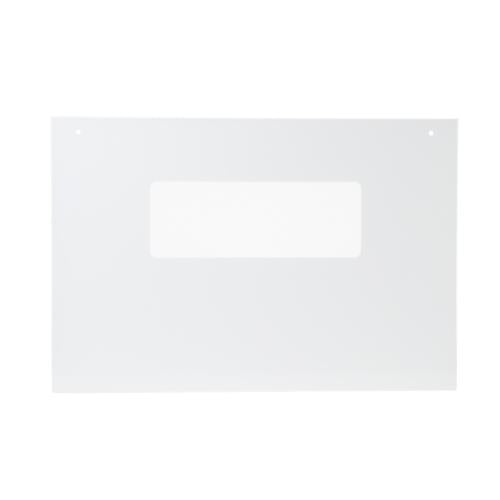 GE Part# WB57T10111 Outer Door Glass (OEM) White