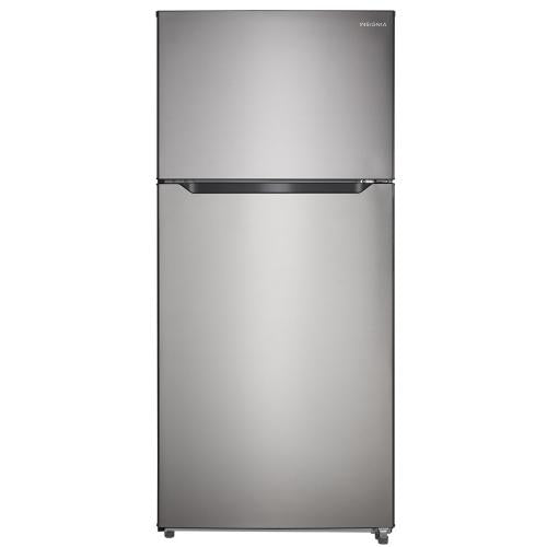 Midea NSRTM18SS7 18 Cu. Ft. Top Mount Refrigerator - Double Door Stainless Steel