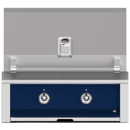 Hestan EAB30NGDB Grill, Aspire, Built-In, (2) U-Burner, 30-Inch - Ng - Dark B