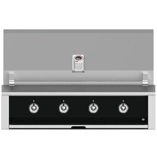 Hestan EAB42NGBK Grill, Aspire, Built-In, (4) U-Burner, 42-Inch - Ng - Black