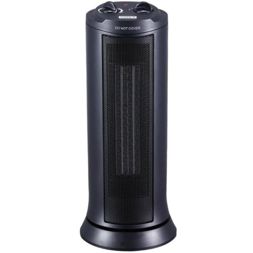 Midea OCTH17BC 500W Personal Ceramic Tower Heater, Compact Design