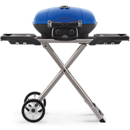 Napoleon TQ285XBL1 Travelq 285X Portable Propane Gas Grill With Scissor Cart, B