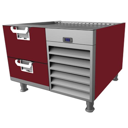 Hestan HFBS36BG Freezer Base, 36-Inch , Self-Contained, Assembly, Painted Bu