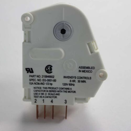 Frigidaire Defrost Timer - 60Hz 120V 215846602