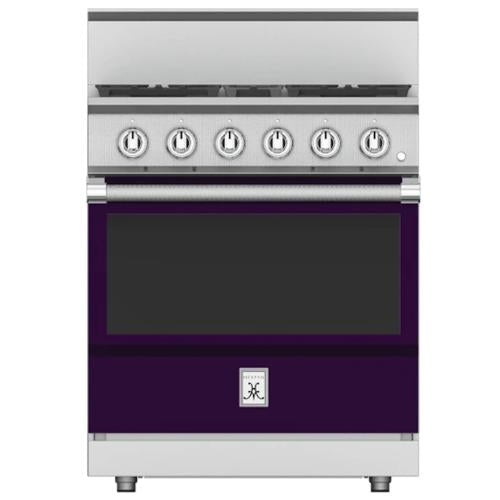Hestan KRG304NGPP Range, 4 Burner, All Gas, 30-Inch -Ng-Purple
