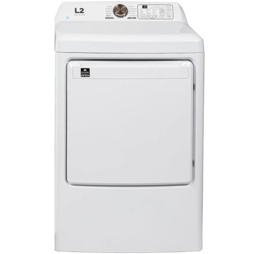 Midea LE52N1BWWCFR L2 Series 7.5 Cu. Ft. Electric Dryer with French Display