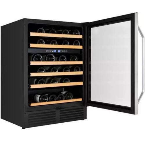 Avanti WCR496DS 24-Inch Wide Built-In Dual Zone Wine Chiller