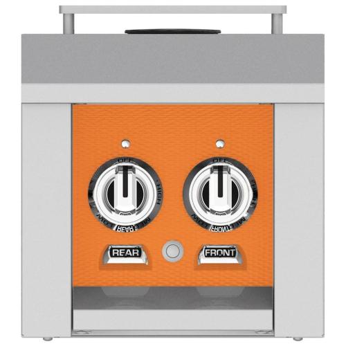 Hestan AGB122LPOR Double Side Burner, Built-In, 12-Inch - Lp - Orange