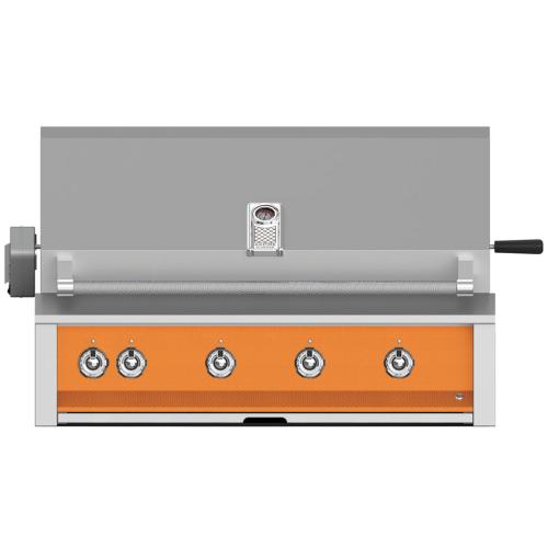 Hestan EABR42LPOR Grill, Aspire, Built-In, (4) U-Burner, Rotisserie, 42-Inch -