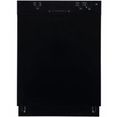Midea SDW2FCMB Seasons 24 In. Front Control Dishwasher Blk
