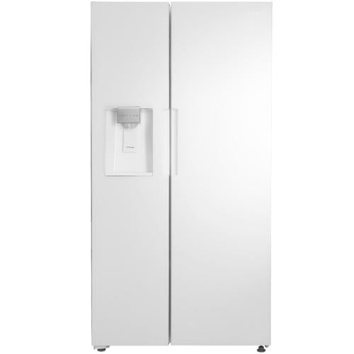Insignia NSRSS26WH0 26 5/16 Cu. Ft. Side-By-Side Refrigerator - White