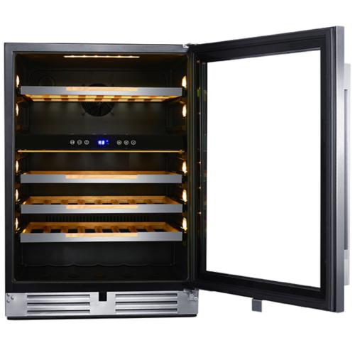 Avanti WCSE47R3S 47 Wine Bottles Single Zone Elite Series Wine Chiller