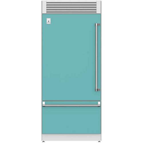 Hestan KRPL36TQ Refrigerator, Bottom Mount, Top Compressor, Pro, Left Hinged