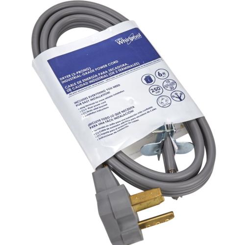 Whirlpool Part# PT500L Power Cord (OEM)