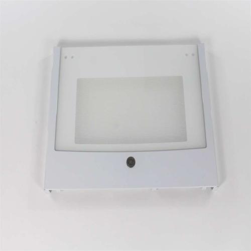 GE Part# WB56X21176 Glass And Door Panel Assembly (OEM)