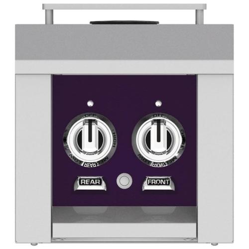 Hestan AGB122NGPP Double Side Burner, Built-In, 12-Inch - Ng - Purple