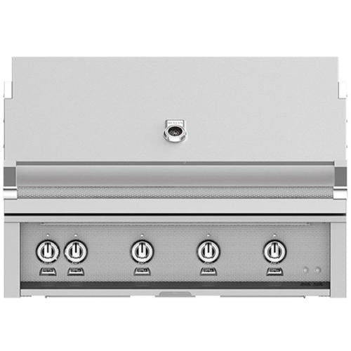 Hestan GABR42LP Grill, Built-In, (4) Trellis, Rotisserie, 42-Inch - Lp - Sta