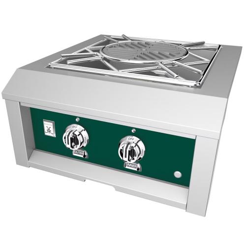 Hestan AGPB24NGGR Power Burner, Built-In, 24-Inch - Ng - Green