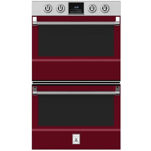 Hestan KDO30BG Wall Oven, Double, 30-Inch - Burgundy