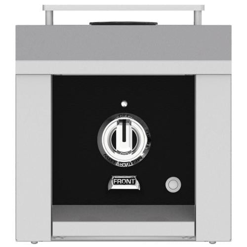 Hestan AGB121NGBK Single Side Burner, Built-In, 12-Inch - Ng - Black
