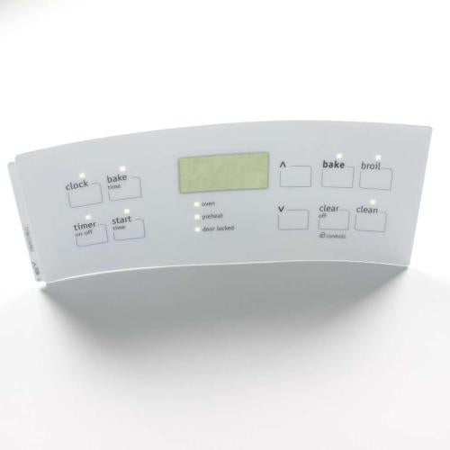Electrolux Range Oven Control Overlay (White) - 316419137