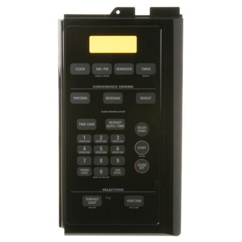 GE Part# WB07X10871 Key Panel Assembly (OEM) Black