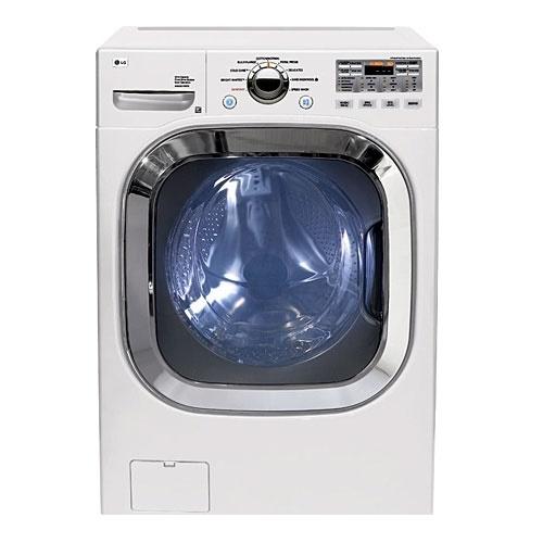 LG WM2601HW 27 Inch Front-Load Washer with 4.5 cu. ft. Capacity, 9 Wash Cycles, Sanitary,BrightWhite, Cold Care, Bulky/Large Washing Cycles, Child Lock, Stainless Steel Tub: White