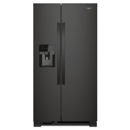 Whirlpool WRS311SDHB00 22.1 Cu. Ft. Bottom Freezer Refrigerator Black