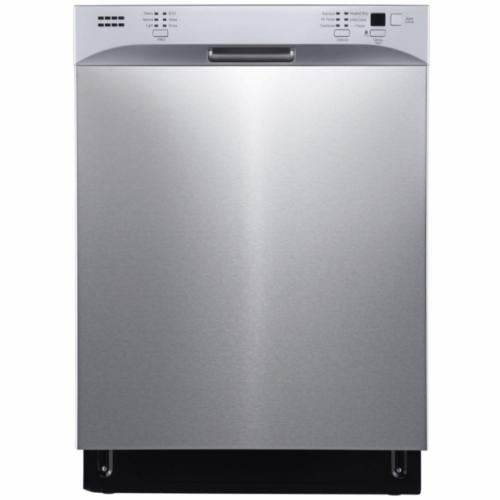 Midea MDF24P01ST 24-Inch Tall Tub Built-In Dishwasher, Stainless Steel
