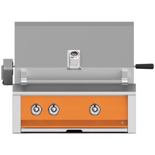 Hestan EABR30LPOR Grill, Aspire, Built-In, (2) U-Burner, Rotisserie, 30-Inch -