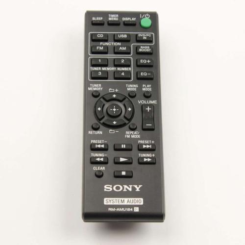 Sony Remote Control(Rm-Amu184) - A-1970-518-A