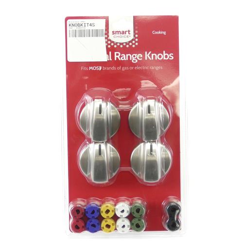 Electrolux Range Universal Knob Kit (Stainless) - KNOBKIT4S